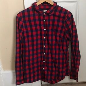 J. Crew Buffalo Check flannel